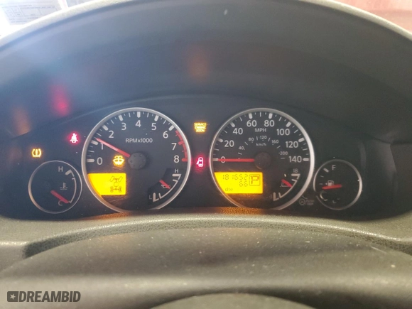 2006 Nissan Pathfinder SE with VIN 5N1AR18W36C681542, listed as a Copart auction lot 49775835 with 181,652 mi miles and Salvage Title. Bid and sale history available at carsss.com. Image 9.
