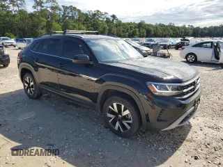 2022 Volkswagen Atlas SE with VIN 1V2LC2CA2NC210351, listed as a Copart auction lot 56193205 with 54,906 mi miles and Clean title. Bid and sale history available at DreamBid. Image 4.