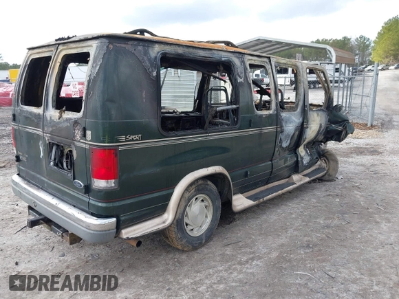 1999 Ford Econoline Cargo with VIN 1FDRE14W8XHB48532, listed as a IAAI auction lot 41513497 with Not Provided miles. Bid and sale history available at carsss.com. Image 4.