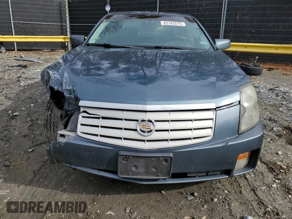 2006 Cadillac CTS with VIN 1G6DM57T660161676, listed as a Copart auction lot 43143275 with 145,814 mi miles and Salvage Title. Bid and sale history available at carsss.com. Image 5.