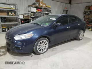 2013 Dodge Dart Limited with VIN 1C3CDFCH8DD314410, listed as a Copart auction lot 44839635 with 166,407 mi miles and Clean Title. Bid and sale history available at carsss.com. Image 1.