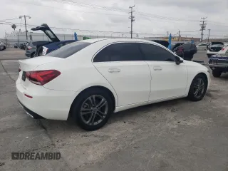 2020 Mercedes-Benz A 220 with VIN W1K3G4EB4LJ231871, listed as a Copart auction lot 51982155 with 55,637 mi miles and Salvage title. Bid and sale history available at DreamBid. Image 3.