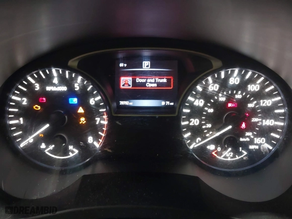 2016 Nissan Altima 2.5 SL with VIN 1N4AL3AP1GC269762, listed as a IAAI auction lot 41747676 with 79,792 mi miles. Bid and sale history available at carsss.com. Image 7.