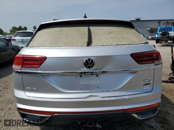 2022 Volkswagen Atlas SE with VIN 1V2HE2CA1NC221308, listed as a Copart auction lot 54769555 with Not provided miles and Clean title. Bid and sale history available at DreamBid. Image 6.