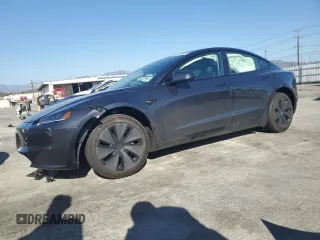 2025 Tesla Model 3 Long Range with VIN 5YJ3E1EA6SF895973, listed as a Copart auction lot 50271855 with Not Provided miles and Salvage Title. Bid and sale history available at DreamBid. Image 1.