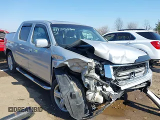2009 Honda Ridgeline RTL with VIN 2HJYK16519H502977, listed as a IAAI auction lot 41774503 with 206,319 mi miles. Bid and sale history available at carsss.com. Image 1.