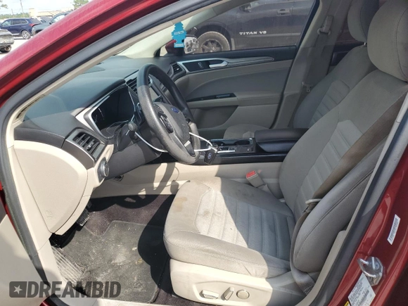 2017 Ford Fusion SE with VIN 3FA6P0HD2HR240357, listed as a Copart auction lot 57470115 with 106,987 mi miles and Salvage title. Bid and sale history available at DreamBid. Image 7.