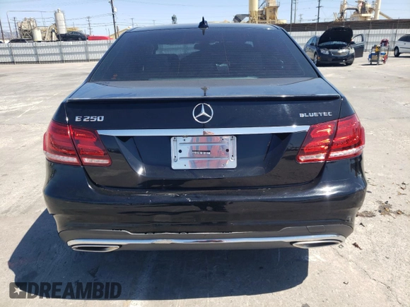 2016 Mercedes-Benz E-Class E 250 BlueTEC Luxury with VIN WDDHF0EB0GB207312, listed as a Copart auction lot 65054324 with 83,186 mi miles and Salvage Title. Bid and sale history available at carsss.com. Image 6.