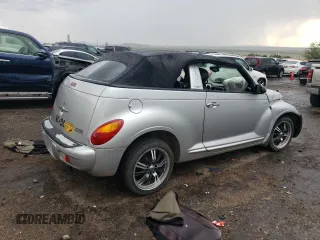 2005 Chrysler PT Cruiser GT with VIN 3C3AY75S25T526421, listed as a Copart auction lot 66907234 with 116,008 mi miles and Salvage Title. Bid and sale history available at carsss.com. Image 3.