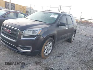 2014 GMC Acadia SLE with VIN 1GKKRPKD3EJ224571, listed as a IAAI auction lot 41748560 with 186,850 mi miles. Bid and sale history available at carsss.com. Image 2.