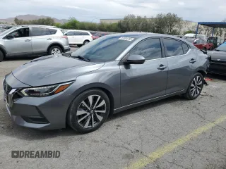 2020 Nissan Sentra SV z VIN 3N1AB8CV8LY230483, wystawiony jako Copart lot #53394285 z przebiegiem 31 903 mil mil oraz Szkoda całkowita • Salvage title. Historia ofert i sprzedaży dostępna na DreamBid. Obrazek 1.