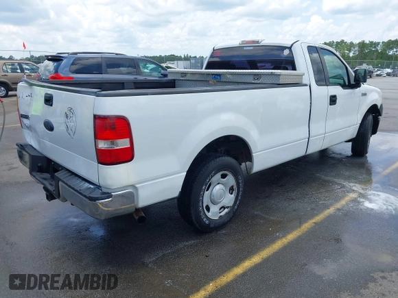 2008 Ford F-150 XL with VIN 1FTRF12298KE96586, listed as a IAAI auction lot 42525709 with 265,742 mi miles and . Bid and sale history available at DreamBid. Image 4.