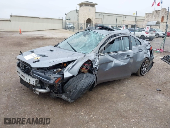 2014 Mitsubishi Lancer Evolution MR with VIN JA32W5FV7EU008165, listed as a IAAI auction lot 41553978 with 49,284 mi miles. Bid and sale history available at carsss.com. Image 17.