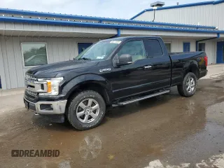 2019 Ford F-150 XL с VIN 1FTEX1EP1KFA96993, выставлен на аукционе Copart как лот 60411065 с пробегом 104 863 миль миль и Списание • Salvage title. История ставок и продаж доступна на DreamBid. Изображение 1.