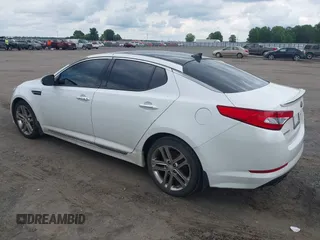 2013 Kia Optima SX with VIN 5XXGR4A68DG159366, listed as a IAAI auction lot 42391939 with 225,728 mi miles and . Bid and sale history available at DreamBid. Image 3.