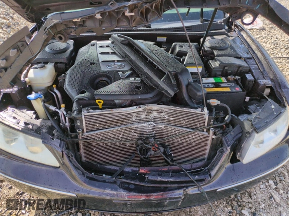 2006 Hyundai Azera SE with VIN KMHFC46F36A057974, listed as a Copart auction lot 52179905 with 142,391 mi miles and Salvage Title. Bid and sale history available at DreamBid. Image 11.