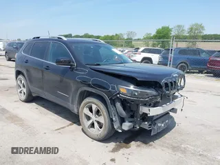 2019 Jeep Cherokee Limited with VIN 1C4PJMDX3KD441868, listed as a IAAI auction lot 42479014 with 107,960 mi miles and . Bid and sale history available at DreamBid. Image 1.