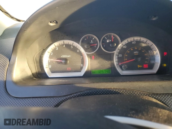 2011 Chevrolet Aveo 2LT with VIN KL1TG5DE5BB115378, listed as a Copart auction lot 82051914 with 125,748 mi miles and Salvage title. Bid and sale history available at DreamBid. Image 9.