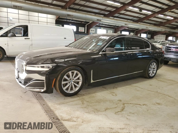2020 BMW 7 Series 740i xDrive z VIN WBA7T4C06LGF97045, wystawiony jako Copart lot #42745735 z przebiegiem 115 509 mil mil oraz Czysty tytuł • Clean title. Historia ofert i sprzedaży dostępna na DreamBid. Obrazek 1.