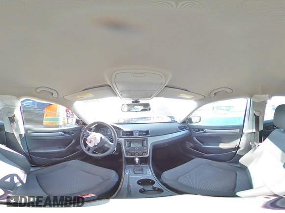 2014 Volkswagen Passat S with VIN 1VWAP7A33EC024216, listed as a Copart auction lot 61839005 with 101,196 mi miles and Salvage title. Bid and sale history available at DreamBid. Image 15.