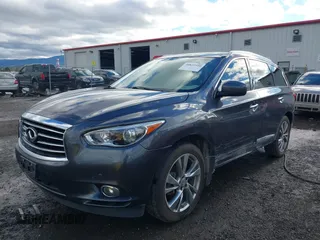 2013 Infiniti JX35 with VIN 5N1AL0MM6DC342383, listed as a IAAI auction lot 40825950 with 105,979 mi miles and . Bid and sale history available at DreamBid. Image 17.