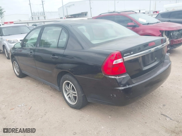 2005 Chevrolet Malibu with VIN 1G1ZS52F05F257303, listed as a IAAI auction lot 42047506 with 204,542 mi miles. Bid and sale history available at carsss.com. Image 3.