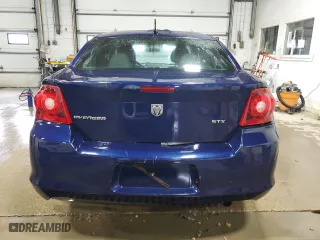 2013 Dodge Avenger SE with VIN 1C3CDZAB4DN741822, listed as a Copart auction lot 53188555 with 99,896 mi miles and Salvage Title. Bid and sale history available at carsss.com. Image 6.