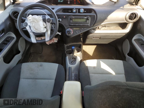 2014 Toyota Prius One with VIN JTDKDTB30E1568627, listed as a Copart auction lot 52799975 with 214,115 mi miles and Salvage Title. Bid and sale history available at DreamBid. Image 8.