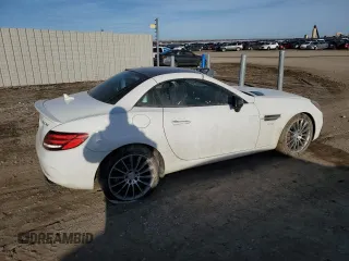 2017 Mercedes-Benz SLC 43 AMG with VIN WDDPK6GA7HF130995, listed as a Copart auction lot 48317285 with 65,707 mi miles and Salvage Title. Bid and sale history available at DreamBid. Image 3.