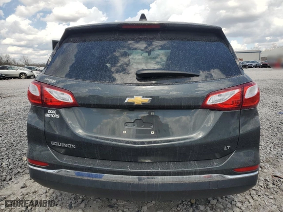 2020 Chevrolet Equinox LT with VIN 3GNAXKEV1LS585482, listed as a Copart auction lot 48761205 with 74,968 mi miles and Salvage Title. Bid and sale history available at carsss.com. Image 6.