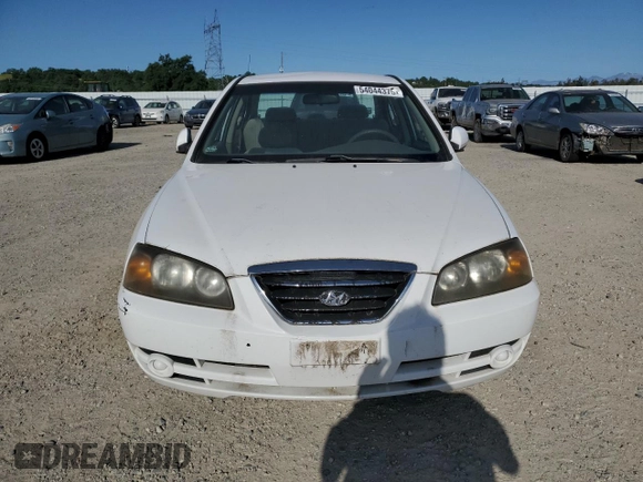 2004 Hyundai Elantra GLS z VIN KMHDN46D64U709255, wystawiony jako Copart lot #54044375 z przebiegiem 127 051 mil mil oraz Czysty tytuł • Clean title. Historia ofert i sprzedaży dostępna na DreamBid. Obrazek 5.