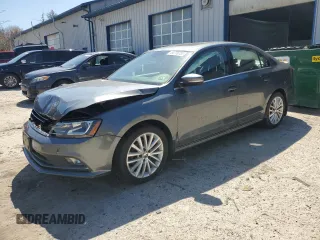 2016 Volkswagen Jetta Sedan 1.8T SEL with VIN 3VWL17AJ4GM393032, listed as a Copart auction lot 54776735 with 0 mi miles and Clean Title. Bid and sale history available at carsss.com. Image 1.