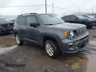 2023 Jeep Renegade Upland with VIN ZACNJDB18PPP62252, listed as a IAAI auction lot 42319846 with 11,831 mi miles and . Bid and sale history available at DreamBid. Image 1.
