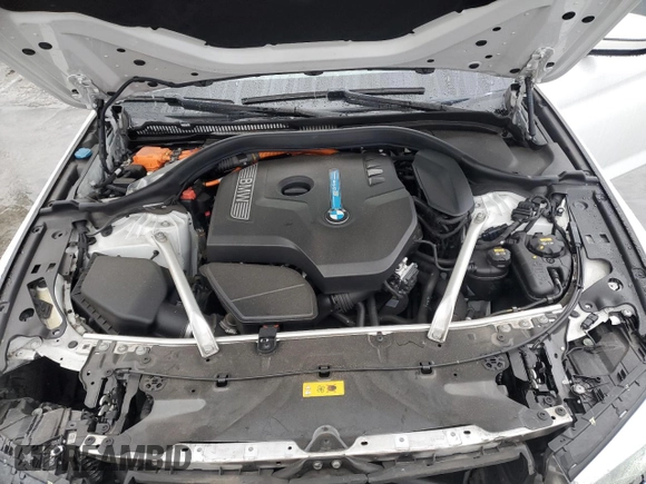 2020 BMW 5 Series 530e with VIN WBAJA9C07LCD36054, listed as a Copart auction lot 44635065 with 59,512 mi miles and Salvage Title. Bid and sale history available at DreamBid. Image 11.
