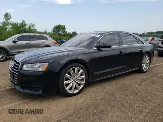 2017 Audi A8 с VIN WAU44AFDXHN013517, выставлен на аукционе Copart как лот 64741655 с пробегом 91 756 миль миль и Списание • Salvage title. История ставок и продаж доступна на DreamBid. Изображение 1.