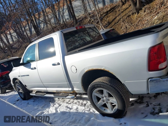 2012 Ram 1500 Outdoorsman with VIN 1C6RD7LT9CS229707, listed as a IAAI auction lot 41618543 with 137,161 mi miles. Bid and sale history available at carsss.com. Image 14.