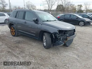 2016 Jeep Compass High Altitude with VIN 1C4NJDAB5GD508638, listed as a IAAI auction lot 40855800 with 105,949 mi miles. Bid and sale history available at carsss.com. Image 1.