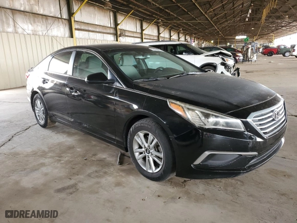 2017 Hyundai Sonata SE with VIN 5NPE24AF1HH478906, listed as a Copart auction lot 51468995 with 129,696 mi miles and Clean Title. Bid and sale history available at carsss.com. Image 4.