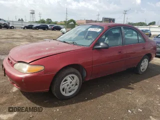 1997 Ford Escort LX with VIN 1FALP13P1VW289066, listed as a Copart auction lot 40841824 with 48,180 mi miles and Non Repairable. Bid and sale history available at carsss.com. Image 1.