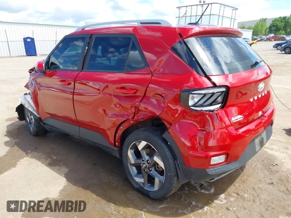 2023 Hyundai Venue SEL with VIN KMHRC8A35PU229231, listed as a IAAI auction lot 42230436 with 43,270 mi miles and . Bid and sale history available at DreamBid. Image 3.