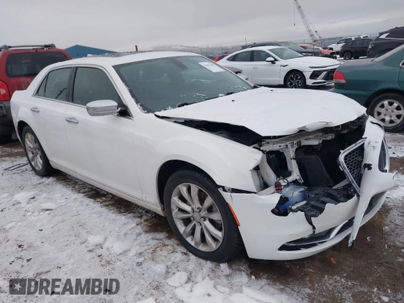 2016 Chrysler 300 with VIN 2C3CCAKGXGH142239, listed as a IAAI auction lot 41094789 with 88,516 mi miles. Bid and sale history available at carsss.com. Image 1.
