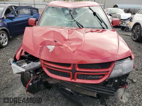 2018 Dodge Journey GT with VIN 3C4PDCEG5JT370178, listed as a Copart auction lot 51810755 with 130,714 mi miles and Salvage title. Bid and sale history available at DreamBid. Image 5.