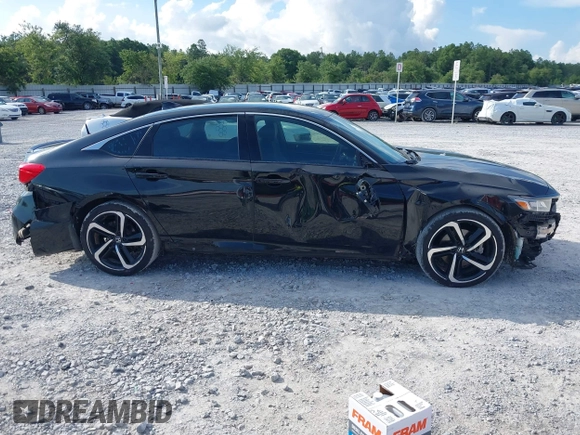 2020 Honda Accord Sport with VIN 1HGCV1F3XLA079053, listed as a IAAI auction lot 42496239 with 113,792 mi miles and . Bid and sale history available at DreamBid. Image 14.