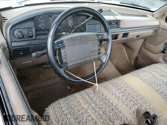 1994 Ford F-150 with VIN 1FTEF15N5RNA18735, listed as a Copart auction lot 50863625 with 140,898 mi miles and Salvage Title. Bid and sale history available at carsss.com. Image 8.
