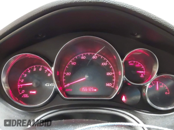 2008 Pontiac G6 1SV Value Leader with VIN 1G2ZF57B784165336, listed as a IAAI auction lot 42586621 with 156,126 mi miles and . Bid and sale history available at DreamBid. Image 7.