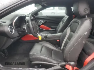 2022 Chevrolet Camaro 2LT with VIN 1G1FD1RS4N0132199, listed as a Copart auction lot 84586974 with 25,714 mi miles and Salvage Title. Bid and sale history available at carsss.com. Image 7.