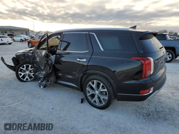 2022 Hyundai Palisade SEL with VIN KM8R44HE8NU383412, listed as a Copart auction lot 87695965 with Not provided miles and Non repairable. Bid and sale history available at DreamBid. Image 2.