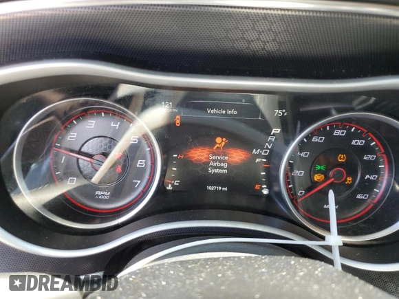 2017 Dodge Charger R/T with VIN 2C3CDXCT2HH571999, listed as a Copart auction lot 55642235 with 102,719 mi miles and Salvage title. Bid and sale history available at DreamBid. Image 9.