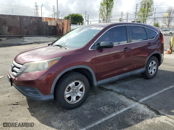 2014 Honda CR-V LX with VIN 5J6RM3H33EL016351, listed as a Copart auction lot 51456195 with 118,076 mi miles and Salvage Title. Bid and sale history available at carsss.com. Image 1.