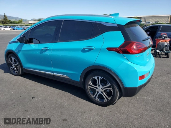 2021 Chevrolet Bolt EV Premier with VIN 1G1FZ6S01M4105220, listed as a Copart auction lot 54224355 with 41,882 mi miles and Salvage title. Bid and sale history available at DreamBid. Image 2.